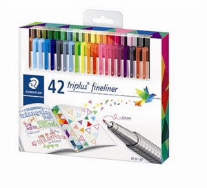 Staedtler Fineliner Triplus 0,3mm asortyment (42)